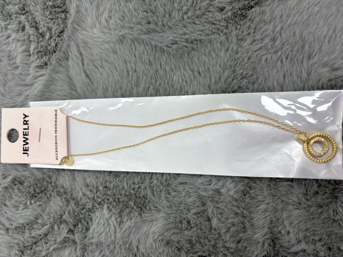 COLLAR CÍRCULO PANDORA ORO