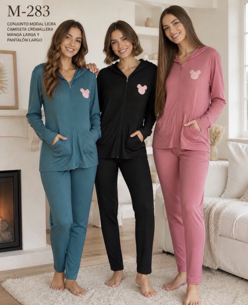 PIJAMA MINNIE CREMALLERA