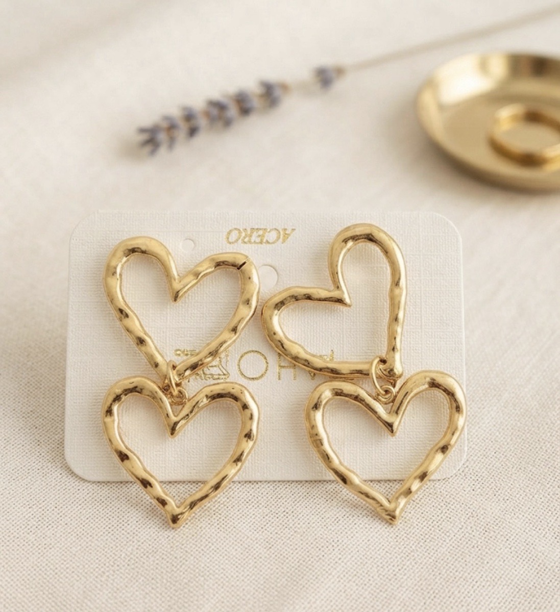 PENDIENTES CORAZON